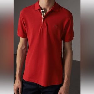Burberry Men’s Checked Polo